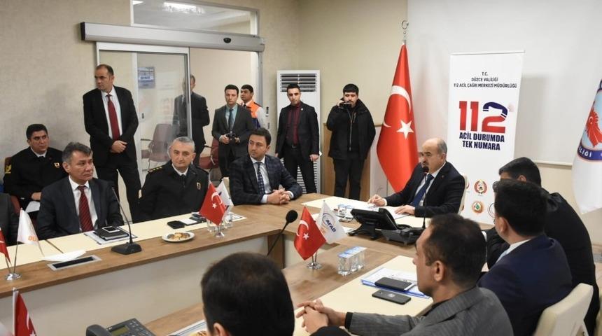 Acil durum tedbirleri görüşüldü