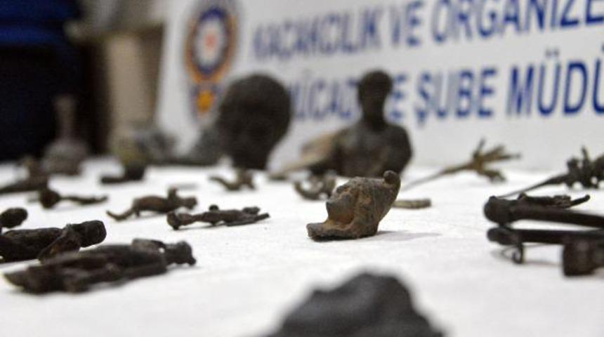 Kahramanmaraş'ta tarihi eser operasyonu!