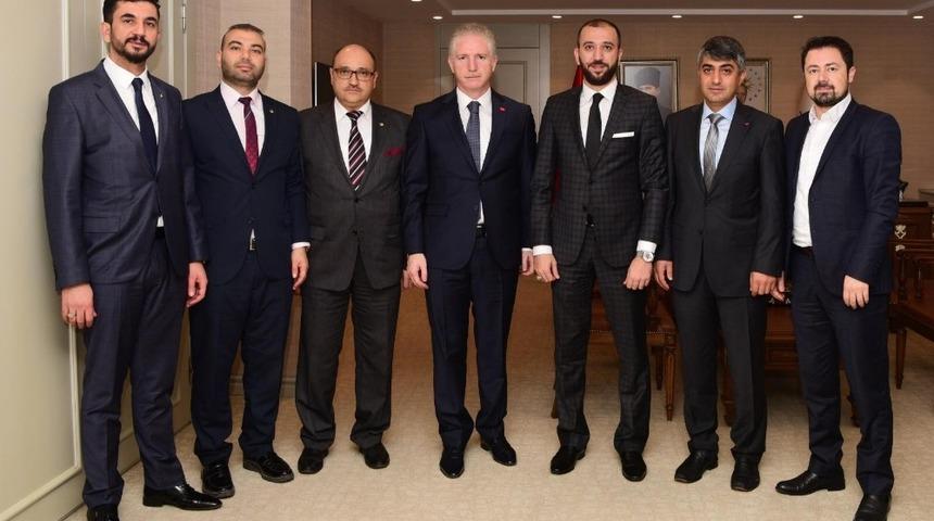 KİTSO Başkanı Celkanlı&rsquo;dan Vali G&uuml;l&rsquo;e ziyaret