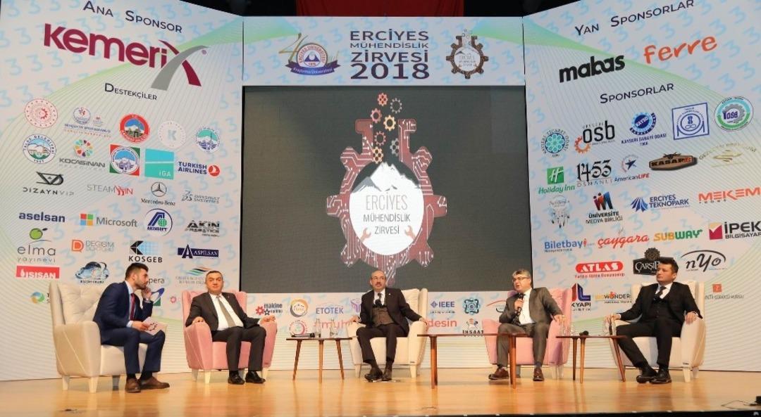 ER&Uuml;&rsquo;de 3. Erciyes M&uuml;hendislik Zirvesi başladı