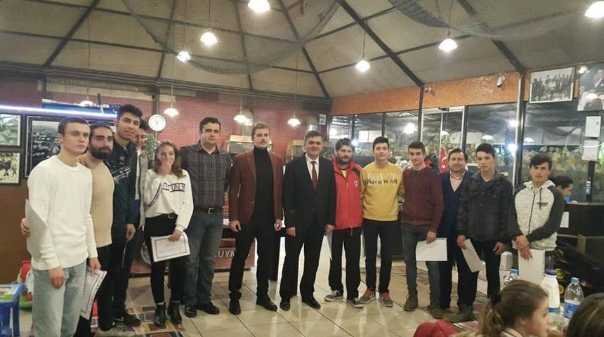 Başkan Yal&ccedil;ın başarılı sporcuları tebrik etti