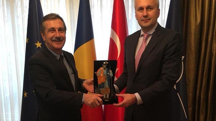 Ata&ccedil;&rsquo;tan Romanya B&uuml;y&uuml;kel&ccedil;isi Şopanda&rsquo;ya ziyaret