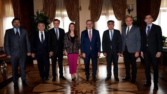 Vali Karaloğlu, ATAV Yönetimini ağırladı