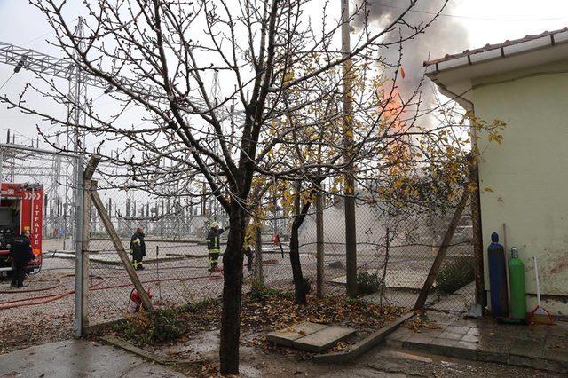 Organize sanayi bölgesinde trafo patladı, fabrikalarda üretim durdu