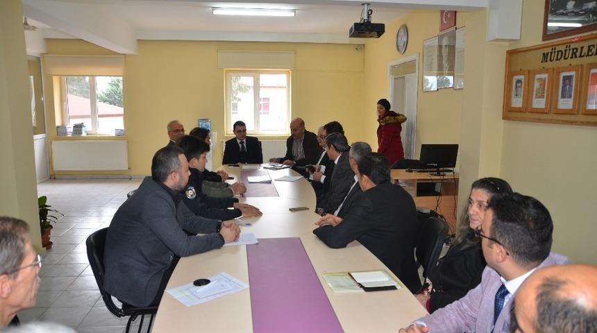 Akseki&rsquo;de İl&ccedil;e İdare Şube Başkanları toplantısı yapıldı