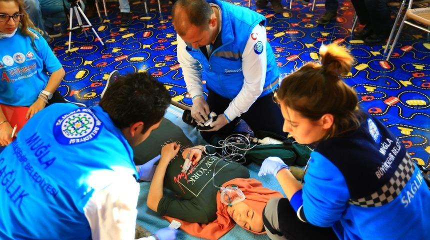 B&uuml;y&uuml;kşehir personeli ilkyardım kursu