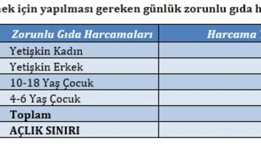 BİSAM: Yoksulluk sınırı bir yılda 1,215 lira yükseldi