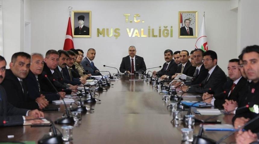 Muş’ta ‘kış tedbirleri’ toplantısı