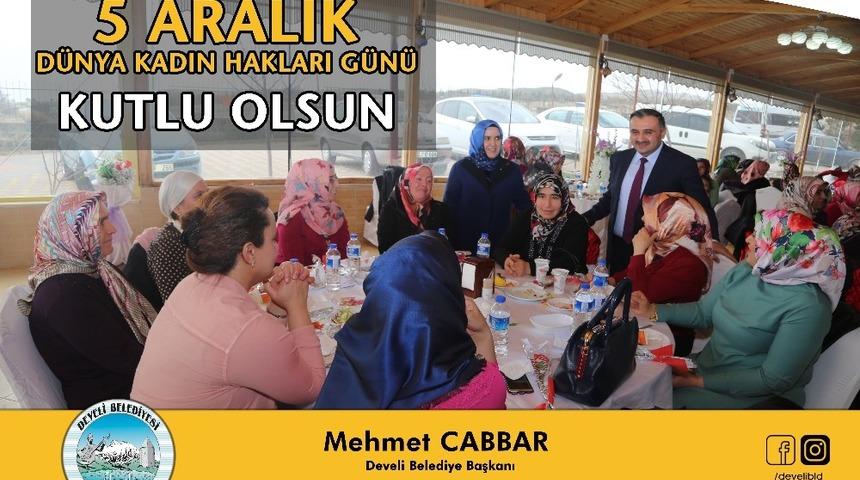 Başkan Cabbar&rsquo;dan 5 Aralık D&uuml;nya Kadın Hakları g&uuml;n&uuml; mesajı
