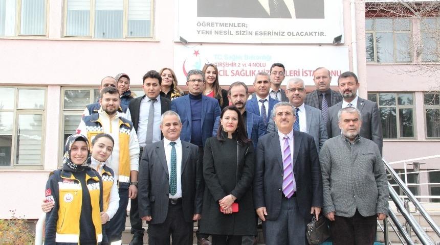 Kırşehir&rsquo;de 2 ve 4 nolu Acil Sağlık Hizmet İstasyonu a&ccedil;ılışı yapıldı