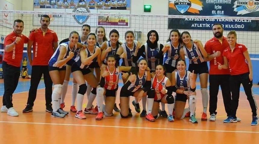 Kayseri OSB Teknik Koleji Atletikspor&rsquo;un rakibi Mersin &Uuml;niversitesi