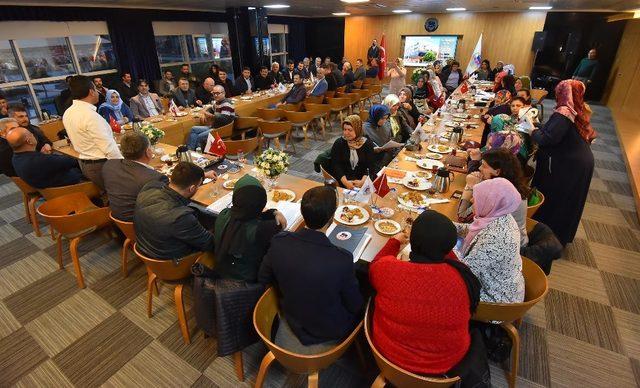 Başkan Uğurlu, teşkilat mensuplarıyla bir araya geldi