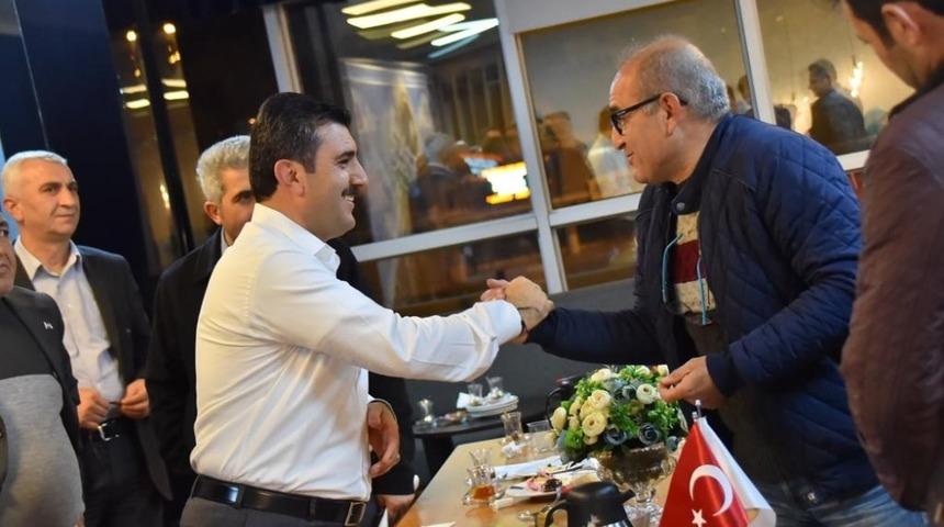 Başkan Uğurlu, teşkilat mensuplarıyla bir araya geldi