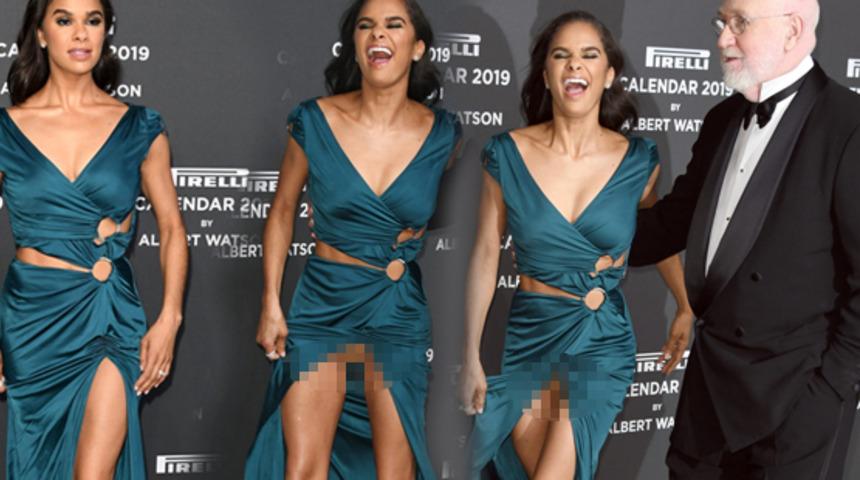 Misty Copeland derin yırtmacıyla olay oldu