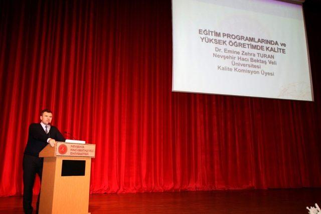 NEVÜ’de ‘Kalite, Akreditasyon ve Yüksek Öğretimde Kalite” konferansı düzenlendi