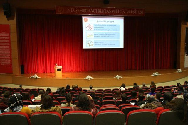 NEVÜ’de ‘Kalite, Akreditasyon ve Yüksek Öğretimde Kalite” konferansı düzenlendi