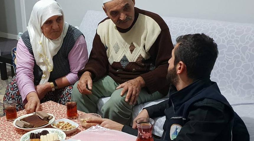 Kartepe&rsquo;de 57 yıllık mutlu evlilik