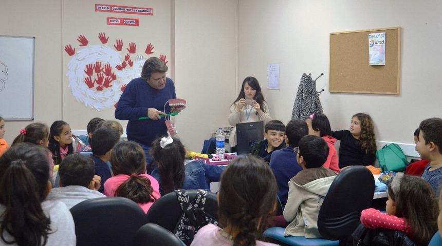 Kartepe&rsquo;de ağız ve diş sağlığının &ouml;nemi anlatıldı