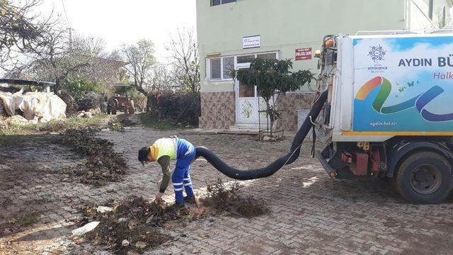 Büyükşehir Yaykın Mahallesi’nde çevre temizliği yaptı