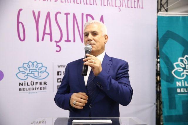 Nilüfer Dernekler Yerleşkeleri 265 bin kişiyi ağırladı