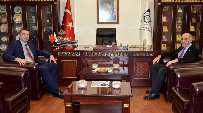 Başsavcı B&ouml;l&uuml;kbaşı&rsquo;dan Başkan Y&uuml;celik&rsquo;e iade-i ziyaret