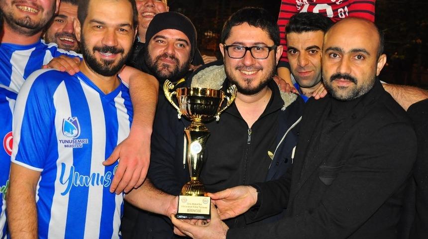 Turnuvanın şampiyonu Yunusemre Belediyesi oldu