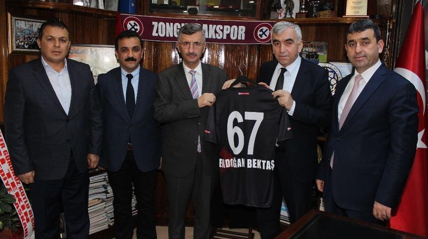 Vali Bektaş, GMİS&rsquo;i ziyaret etti