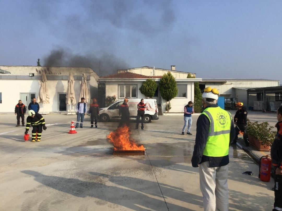 Bursagaz 5 g&uuml;nde 5 ayrı noktadaki tatbikatlarını başarıyla tamamladı