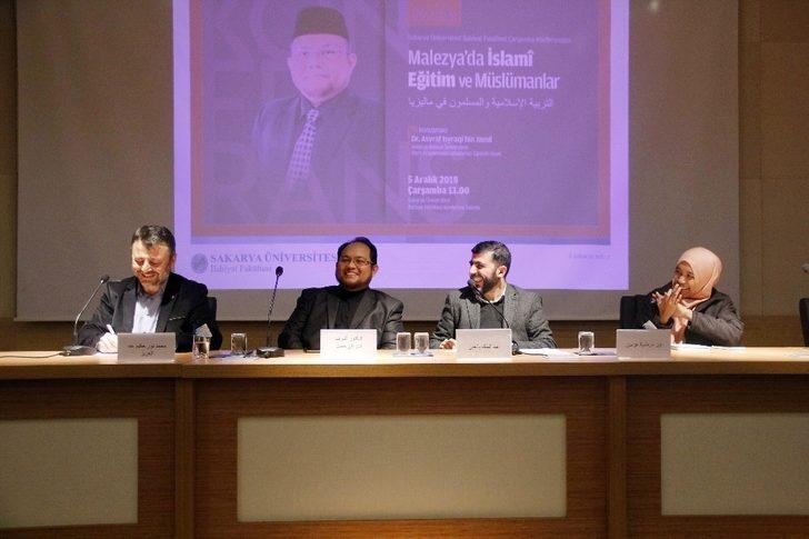 SAÜ’ de “Malezya’da İslami Eğitim ve Müslümanlar” konferans düzenlendi G4