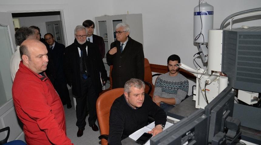 Bursa Uludağ &Uuml;niversitesi&rsquo;nden EST&Uuml;&rsquo;ye işbirliği ziyareti