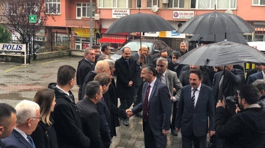 Vali Bektaş Alaplı Kaymakamını ziyaret etti