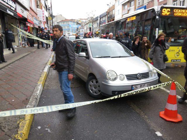 Üsküdar'da silahlı saldırı: 1 yaralı