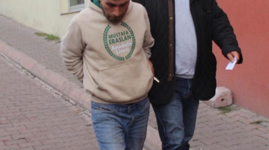 Bağ evlerinden hırsızlık yapığı belirlenen zanlı yakalandı