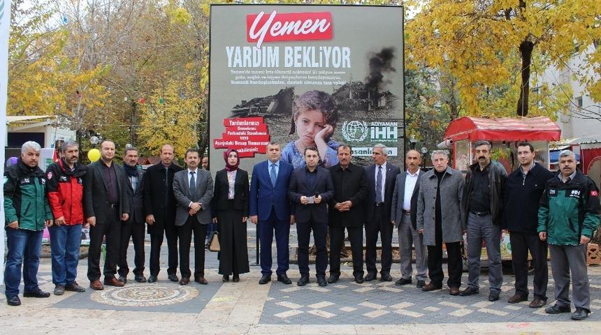 İHH Yemen i&ccedil;in yardım kampanyası başlattı
