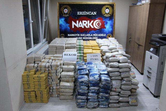 Erzincan Emniyet Müdüründen, ele geçirilen 1 ton 271 kilogram eroin maddesine ilişkin açıklama