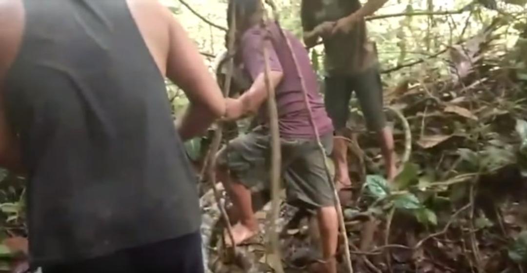 K&uuml;t&uuml;ğe bastığını sandı ama... Korkun&ccedil; anlar