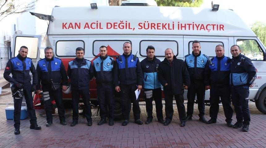 Kuşadası Belediyesi Zabıta M&uuml;d&uuml;rl&uuml;ğ&uuml;nden k&ouml;k h&uuml;cre ve kan bağışı