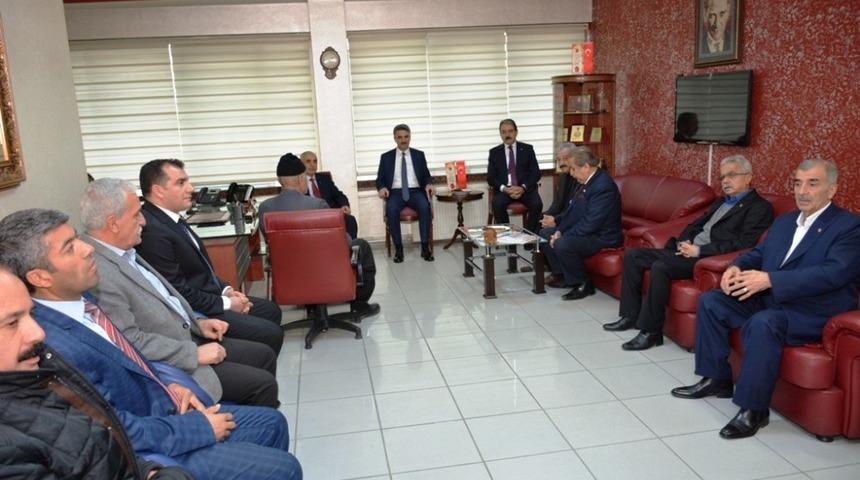 Vali Baruş&rsquo;tan ESKKK&rsquo;ya ziyaret