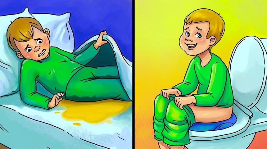 Çocuğunuz geceleri yatağını mı ıslatıyor? İşte bu durumun kesin çözümü