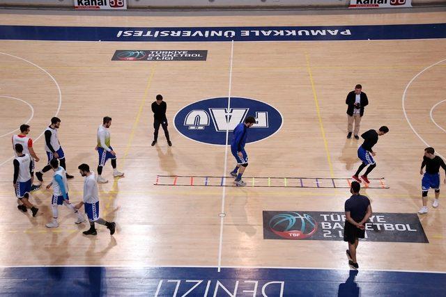 Denizli Basket, Bornova Bossan maçı hazırlıklarına başladı