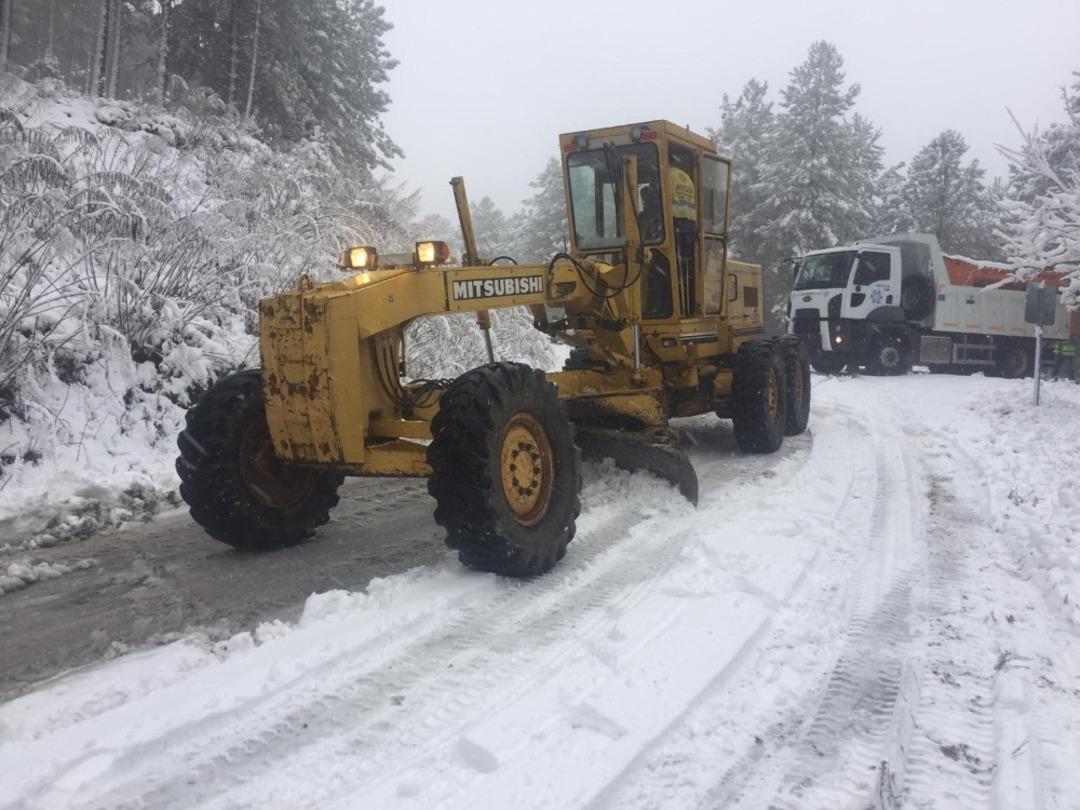 Aydın&rsquo;a yılın ilk karı d&uuml;şt&uuml;