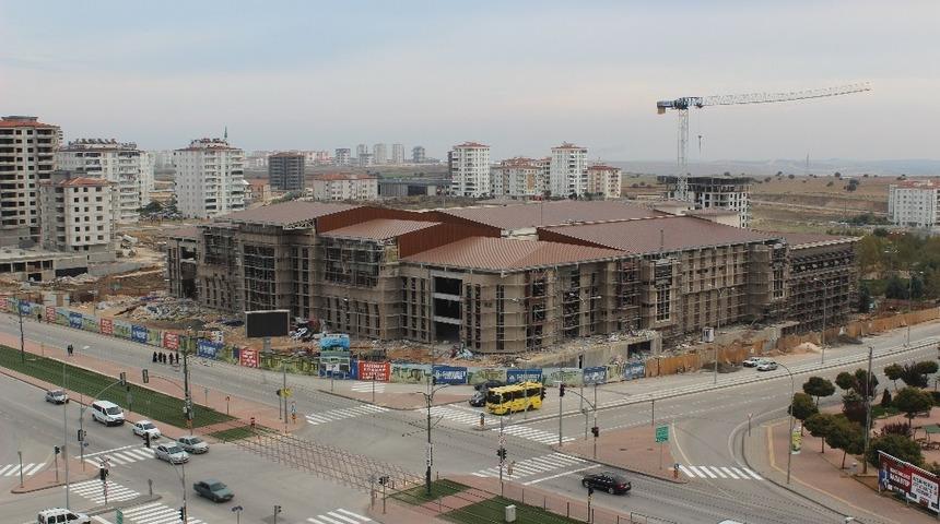 Şahinbey&rsquo;de b&ouml;lgenin en b&uuml;y&uuml;k kongre merkezi inşa ediliyor
