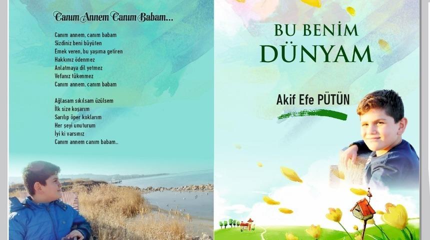 10 Yaşında ilk kitabını yazdı