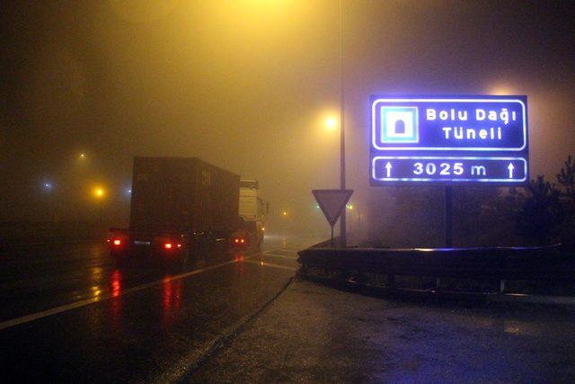 Bolu Dağı Tüneli'nin Ankara istikameti 19 gün sonra ulaşıma açıldı