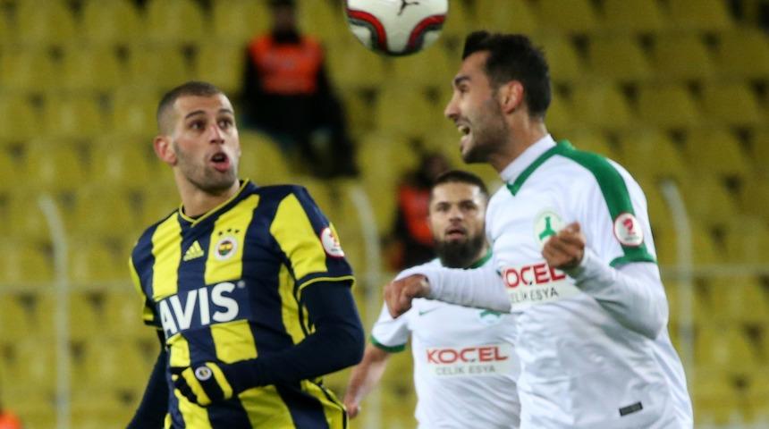 Fenerbah&ccedil;e, Slimani'yle g&uuml;ld&uuml;: 1-0