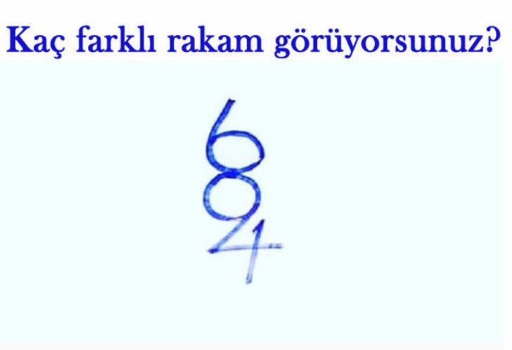 Ağaçta kaç yüz var? Görebildiniz mi? G5