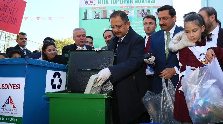 Ke&ccedil;i&ouml;ren daha temiz, sıfır atığa tam destek