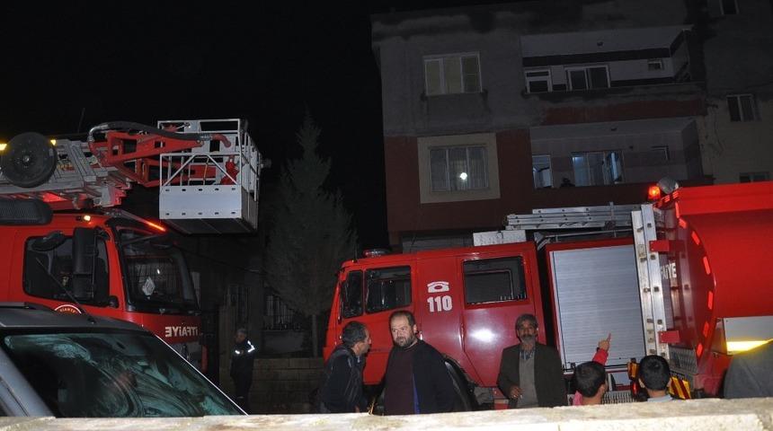 Odunlukta &ccedil;ıkan yangın korkuttu