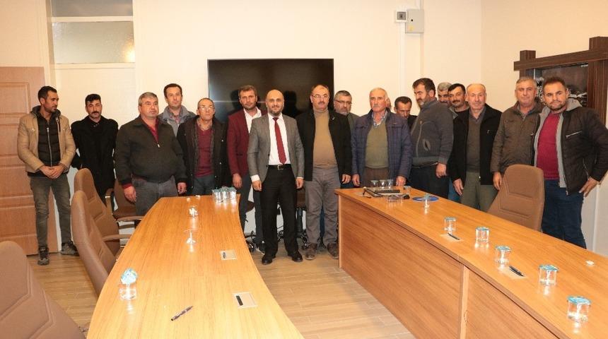 Balık&ccedil;ılardan Başkan &Ouml;zaltun&rsquo;a teşekk&uuml;r ziyareti