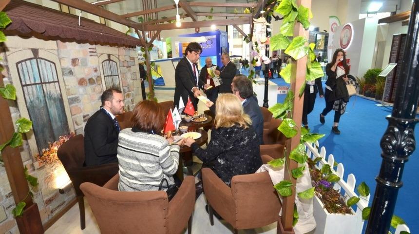 Fo&ccedil;a&rsquo;nın standına yoğun ilgi